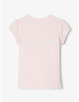 Camiseta Name it Gafitas Rosa Para Mini Niña