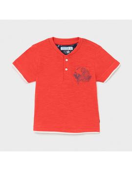 Camiseta Mayoral  M/c Panadera Rojo Para Bebé Niño