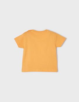 Camiseta Mayoral Buceo Naranja Para Bebé Niño