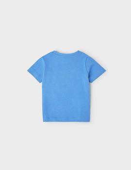 Camiseta Mayoral  M/c Pay Glows Lavanda Para Bebé Niño