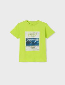 Camiseta Mayoral Surf Verde Para Niño