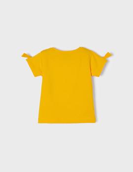 Camiseta Mayoral M/c Tigre Banana Para Niña