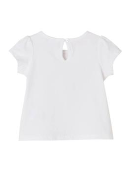 Camiseta Newness Changlas Blanca Para Niña
