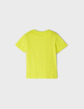 Camiseta Mayoral M/c Coche Limon Para Niño