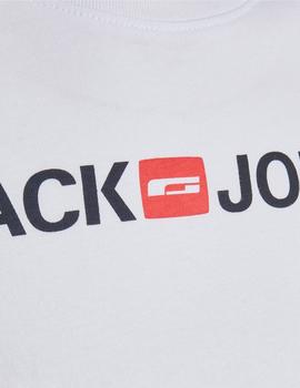 Camiseta Jack Blanca Para Chico