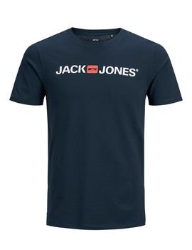 Camiseta Jack Logo Marino Para Chico