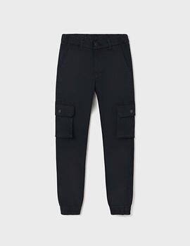 Pantalon Mayoral Cargo Negro Para Niño