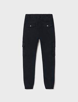 Pantalon Mayoral Cargo Negro Para Niño