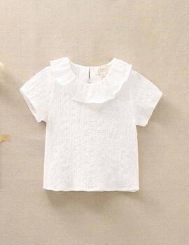 Camisa Dadati Blanca Para Bebé