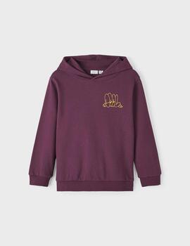 Sudadera Name It Prune Purple Para Niño