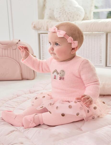 Vestido Rebeca Bebé Niña MAYORAL Color Rosa