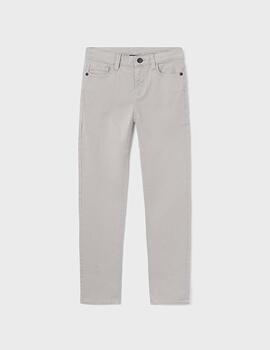 Pantalón Mayoral 5 Bolsillos Gris Para Niño