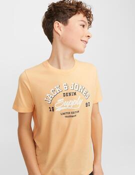 Camiseta Jack Naranja Para Niño