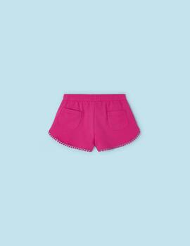 Short Mayoral Básico Fucsia Para Niña