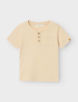 Camiseta Atelier Beige Para Niño