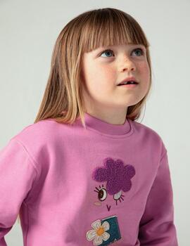 Sudadera Mayoral Rosa Para Niña