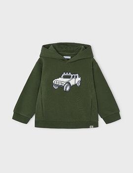 Sudadera Mayoral  Coche Verde Para Niño