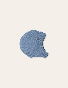 Gorro Mac-Ilusión Punto Azul Para Bebé