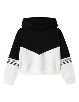 Sudadera Name it Noli Negra Para Niña