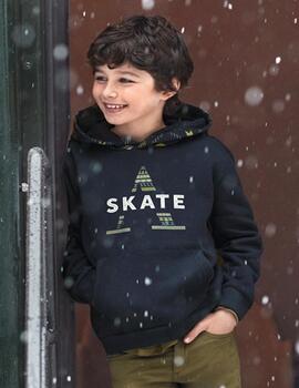 Sudadera Mayoral Skate Marino Para Niño