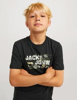 Camiseta Jack Door Negra Para Niña