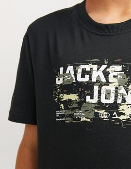 Camiseta Jack Door Negra Para Niña