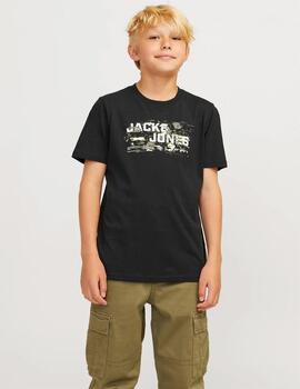 Camiseta Jack Door Negra Para Niña