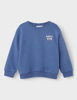 Sudadera Name it Skate Azul Para Niño