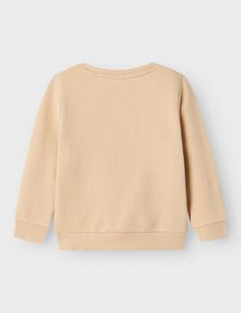 Sudadera Name it Beige Para Niño