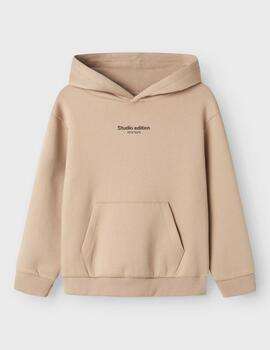 Sudadera Name it Studio Beige Para Niño