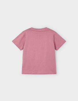 Camiseta Mayoral Palmeras Rosa Para Niño