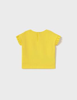 Camiseta Mayoral Pajaro Amarillo Para Bebé