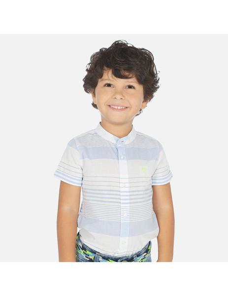 Camisa Mayoral M/C Rayas Para Mini Niño