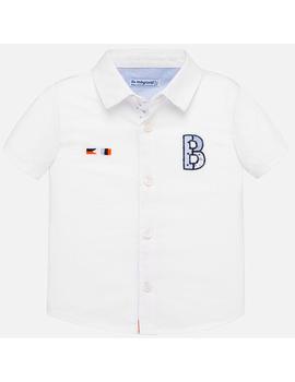 Camisa Mayoral B Blanco Para Bebe Niño